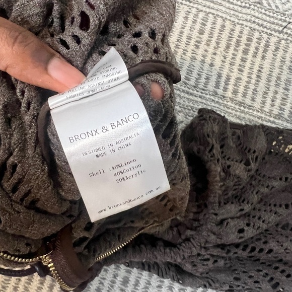 Bronx and Banco Mayan Dress in Brown - Picture 10 of 10